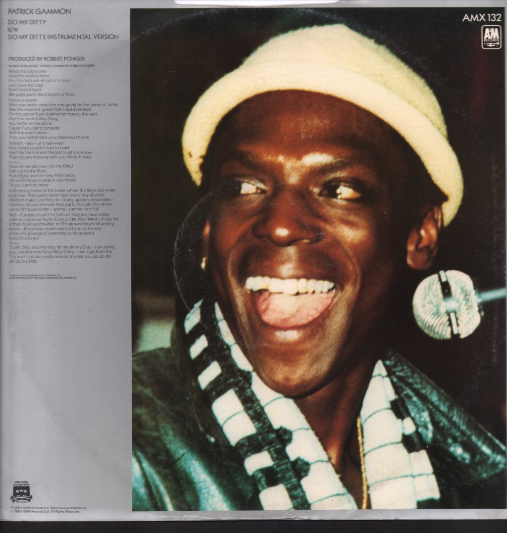 Patrick Gammon - Do My Ditty - 12 Inch