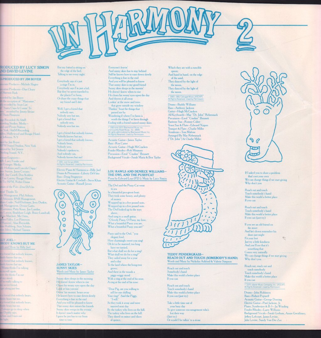 Various Artists - In Harmony 2 - Lp
