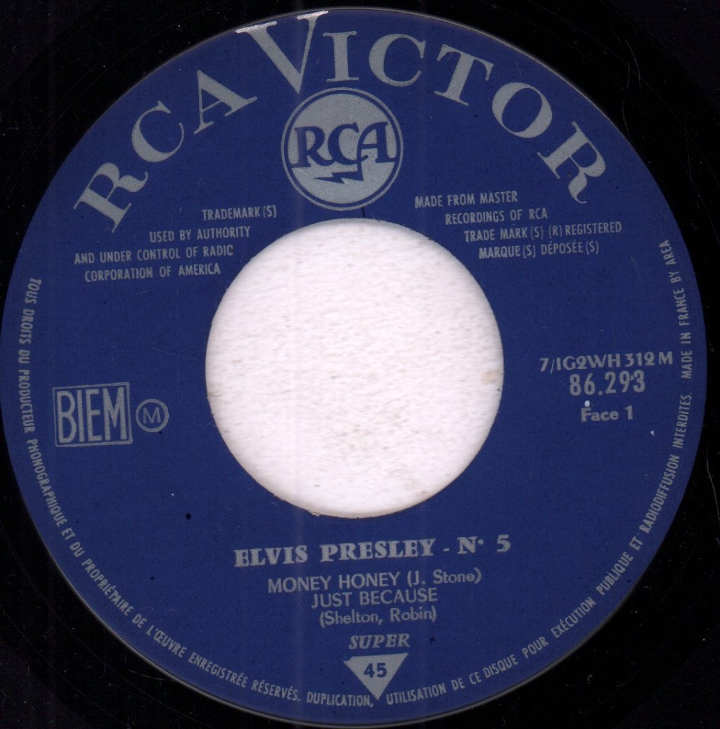 Elvis Presley - Rock And Roll N° 5 - 7 Inch
