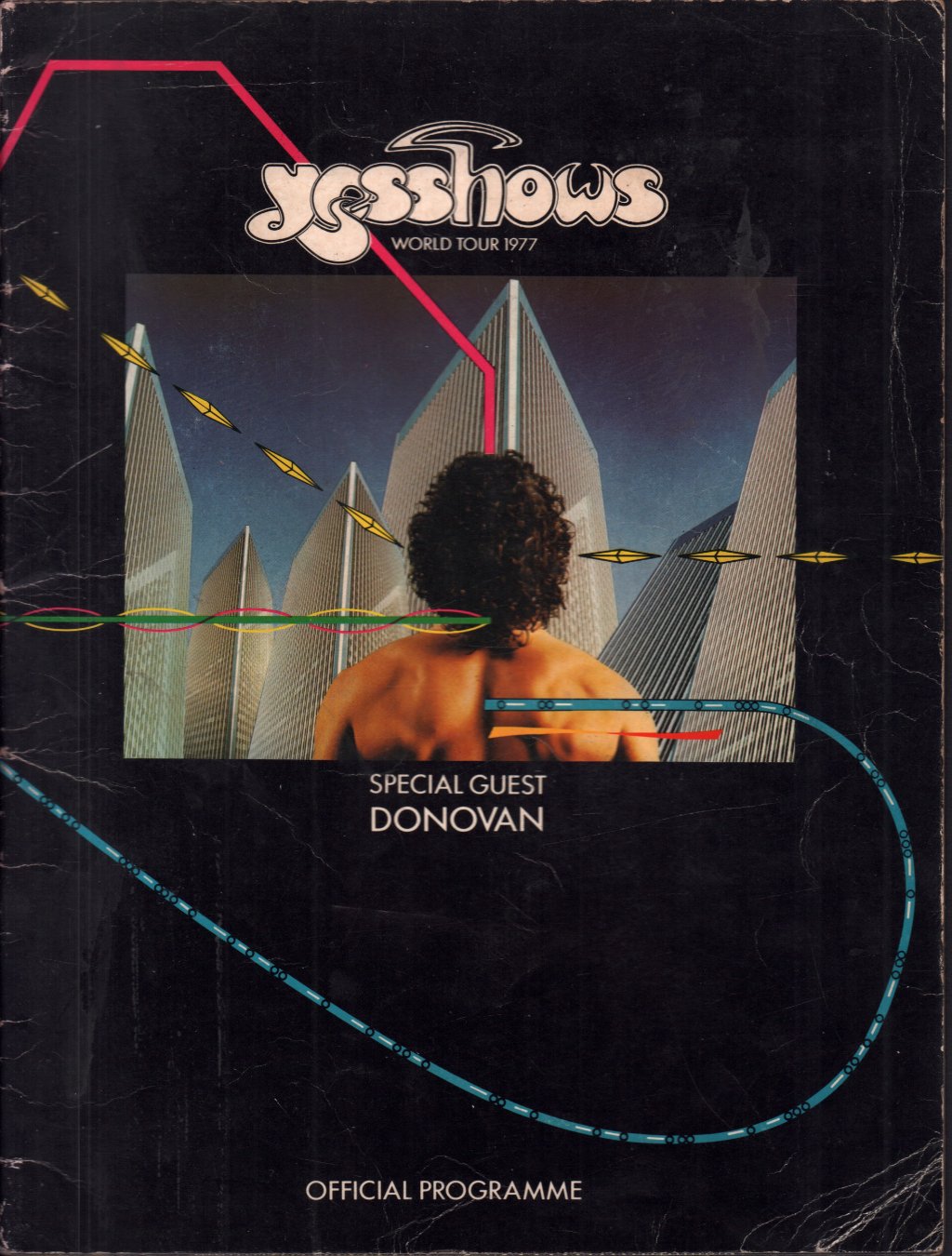 Yes - yesshows world tour 1977 - Tour Programme