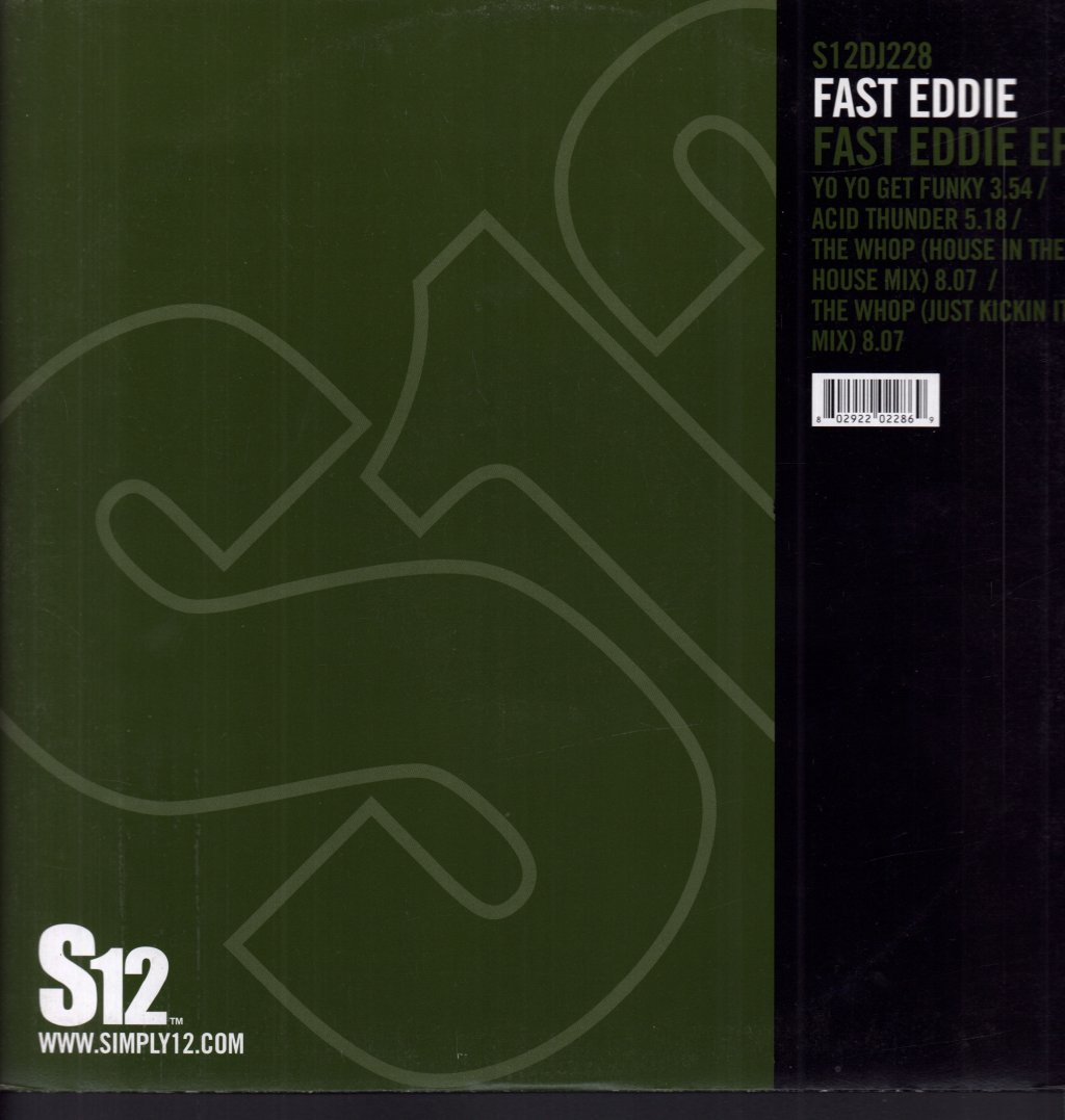 Fast Eddie & Tyree Cooper - Fast Eddie EP - 12 Inch