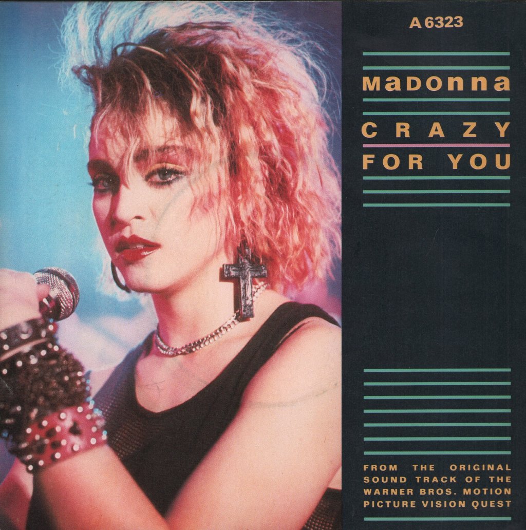 Madonna - Crazy For You - 7 Inch