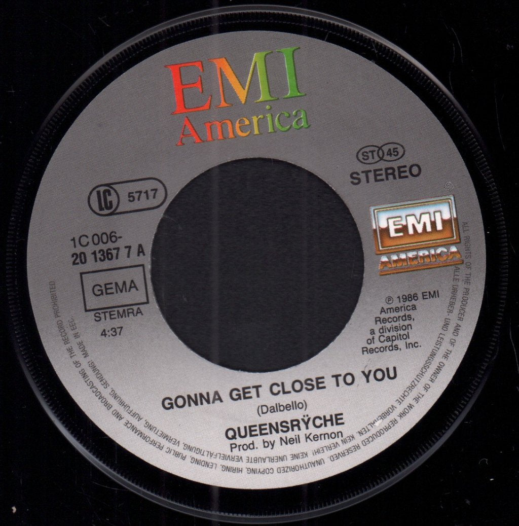 Queensryche - Gonna Get Close To You - 7 Inch