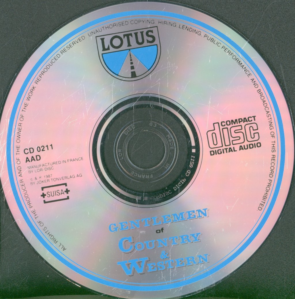 Various Artists - Gentlemen Of Country & Western - Cd