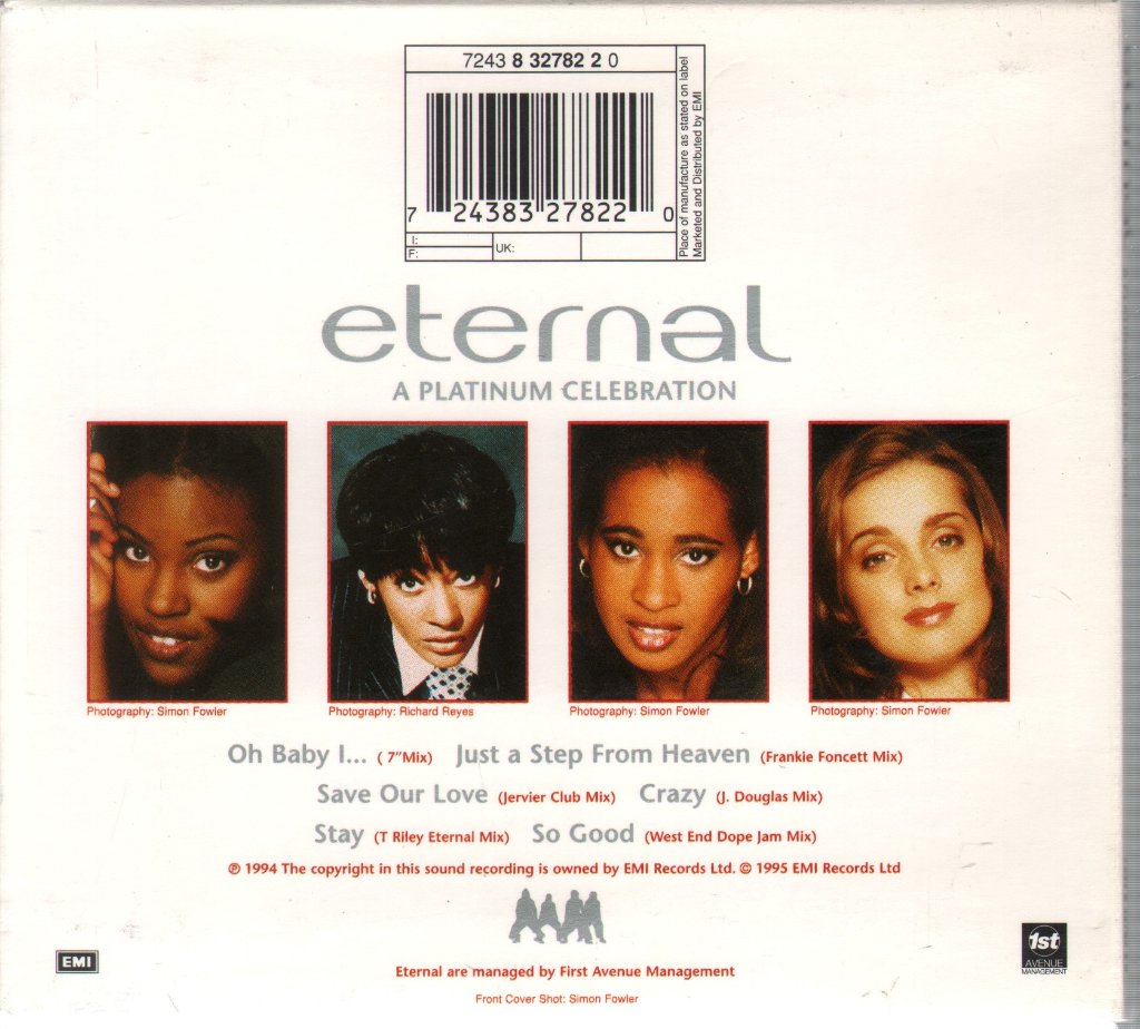 Eternal (Female Group) - A Platinum Celebration - Cd