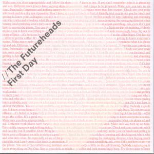 Futureheads - First Day - Cd