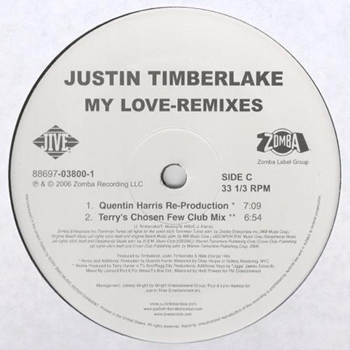 Justin Timberlake - My Love (Remixes) - Double 12 Inch