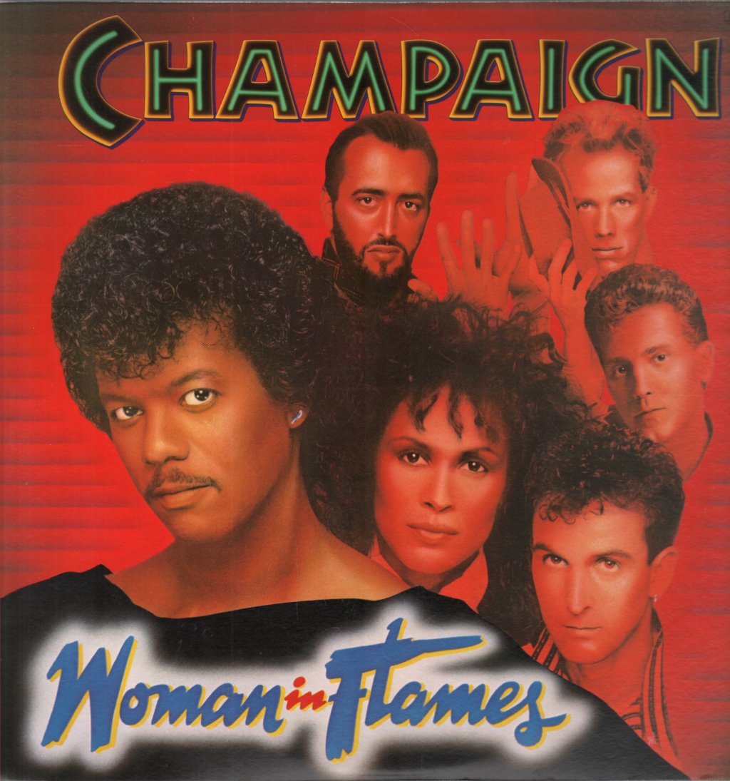 Champaign - Woman In Flames - Lp