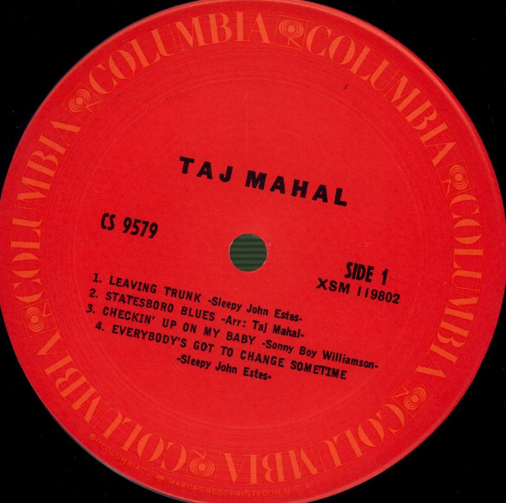 Taj Mahal - Taj Mahal - Lp