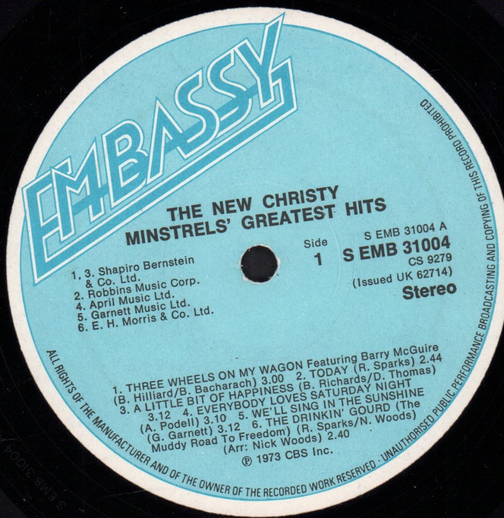 New Christy Minstrels - Greatest Hits - Lp