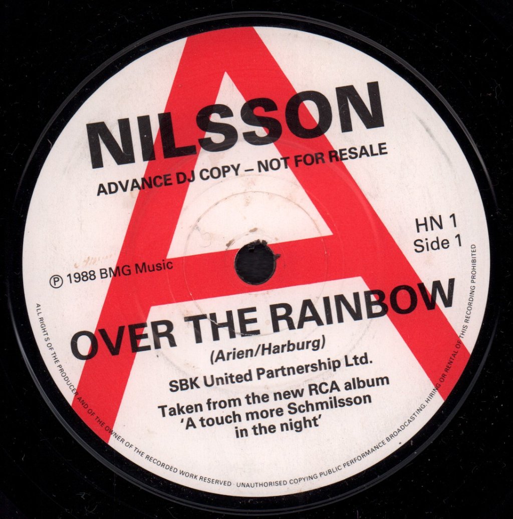 Nilsson - Over The Rainbow - 7 Inch