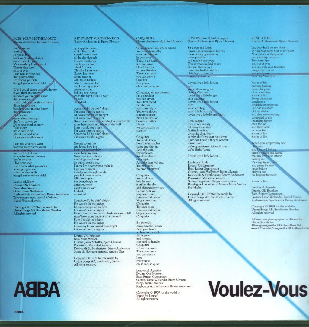 ABBA - Voulez-Vous - Lp