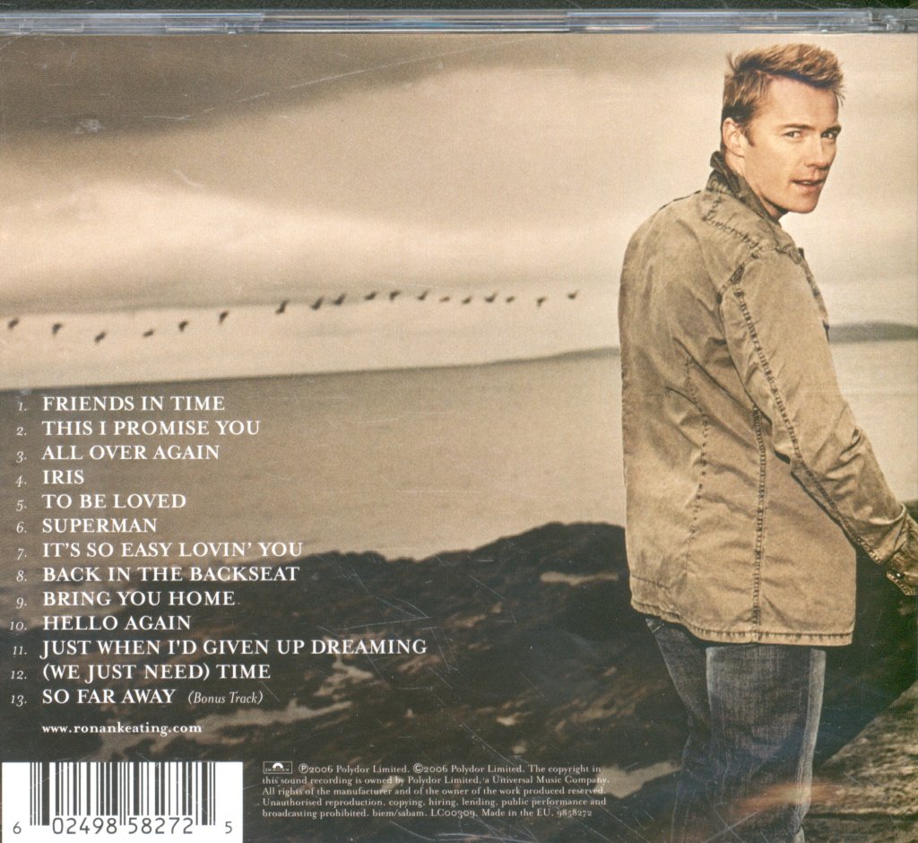 Ronan Keating - Bring You Home - Cd