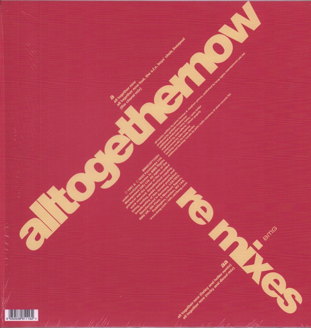 Farm - All Together Now (Remixes) - 12 Inch