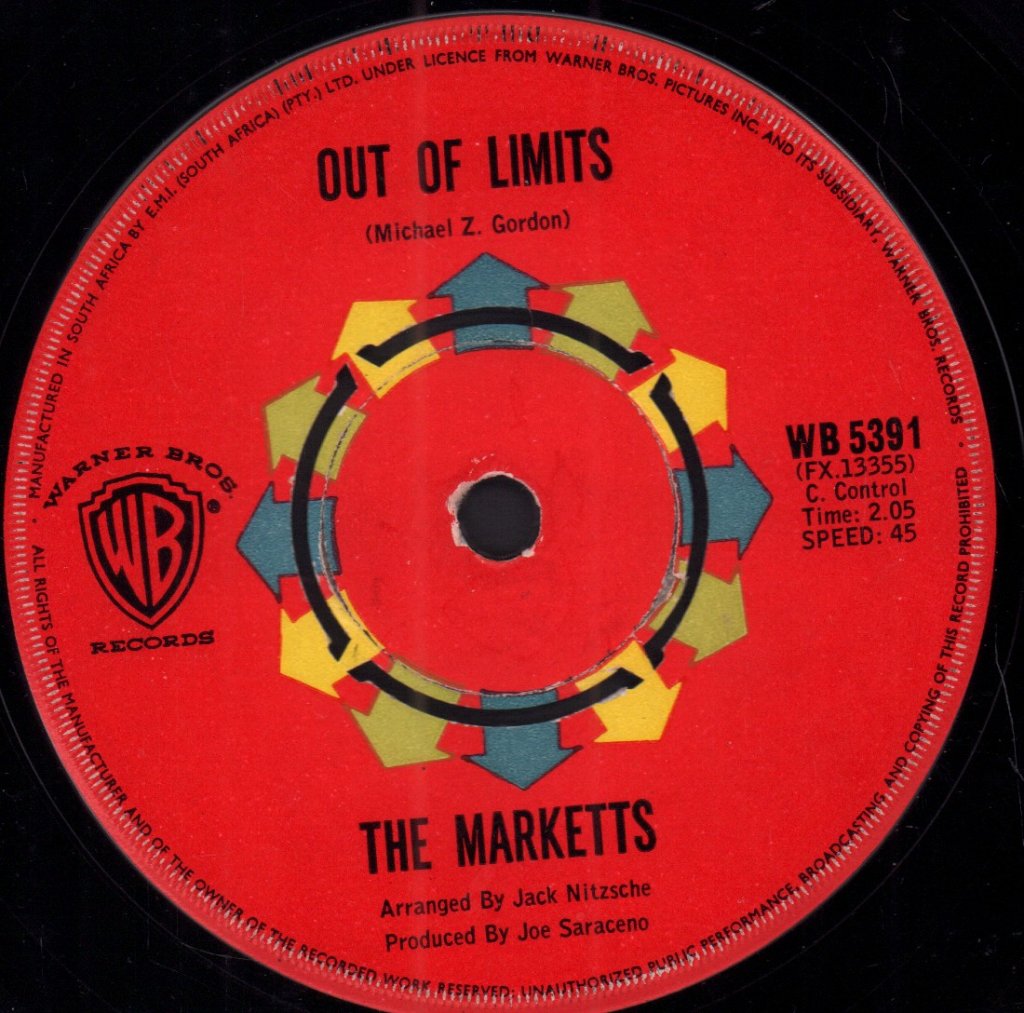 Marketts - Out Of Limits - 7 Inch
