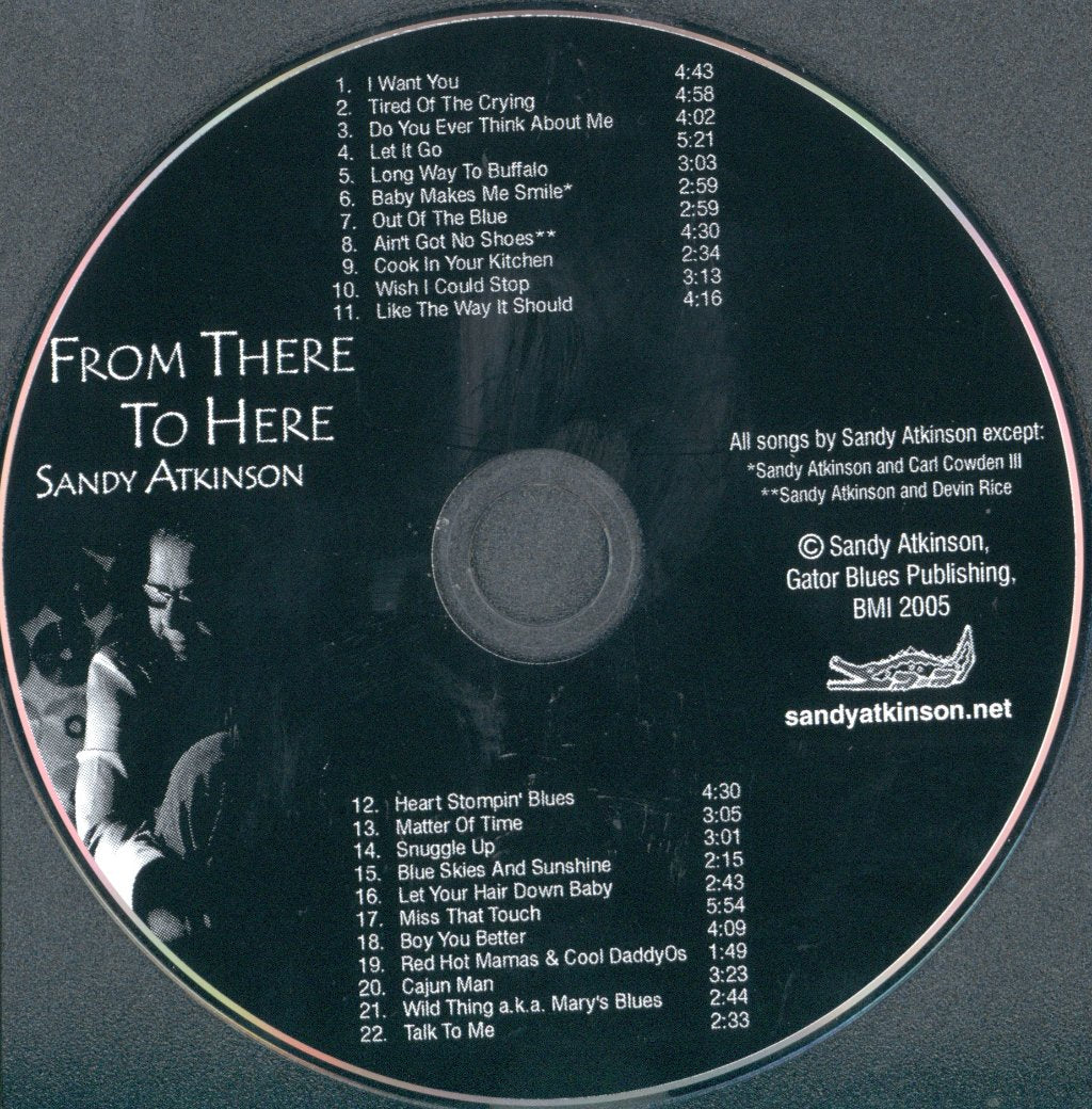 Sandy Atkinson - From Here To Here - Cd