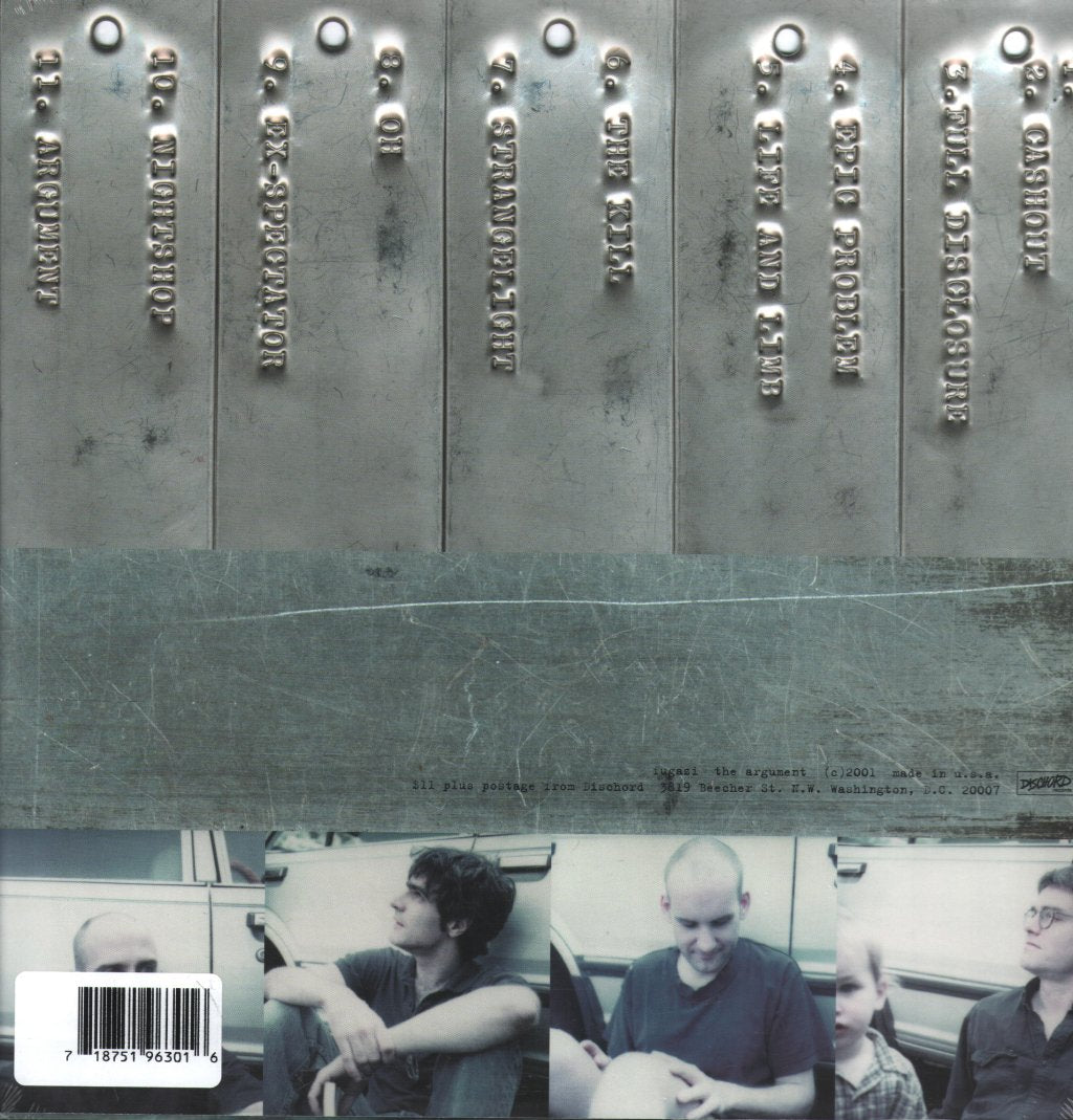 Fugazi - Argument - Lp