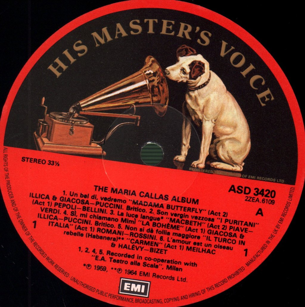 Maria Callas - Maria Callas Album - Double Lp