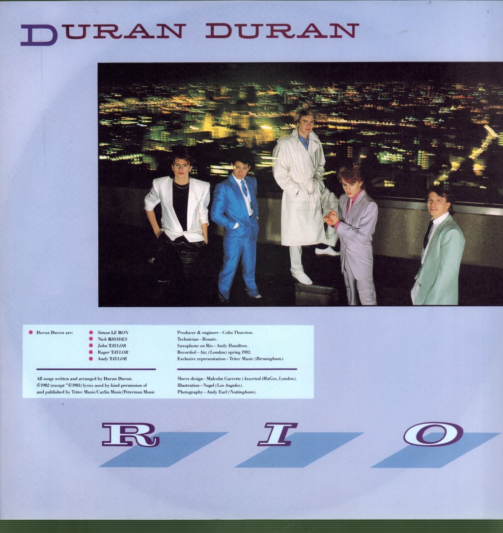 Duran Duran - Rio - Lp
