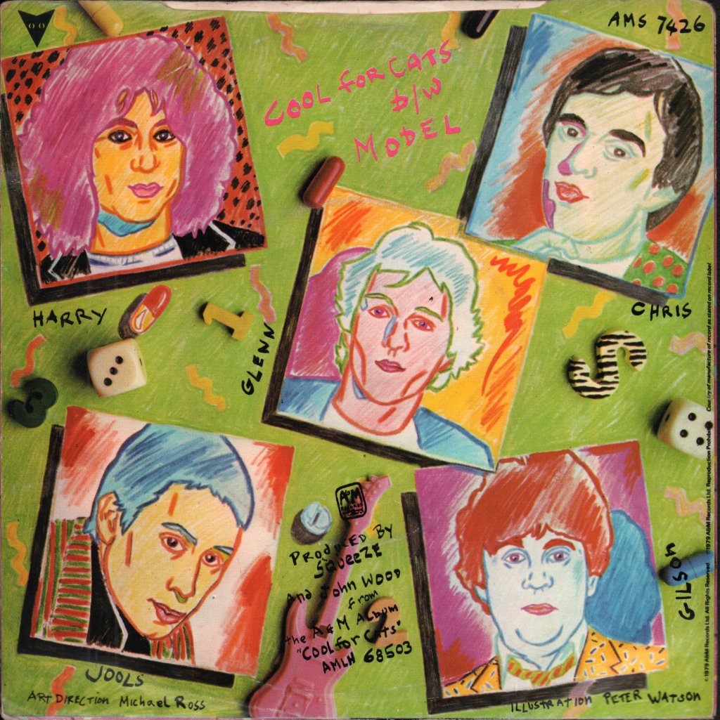 Squeeze - Cool For Cats - 7 Inch