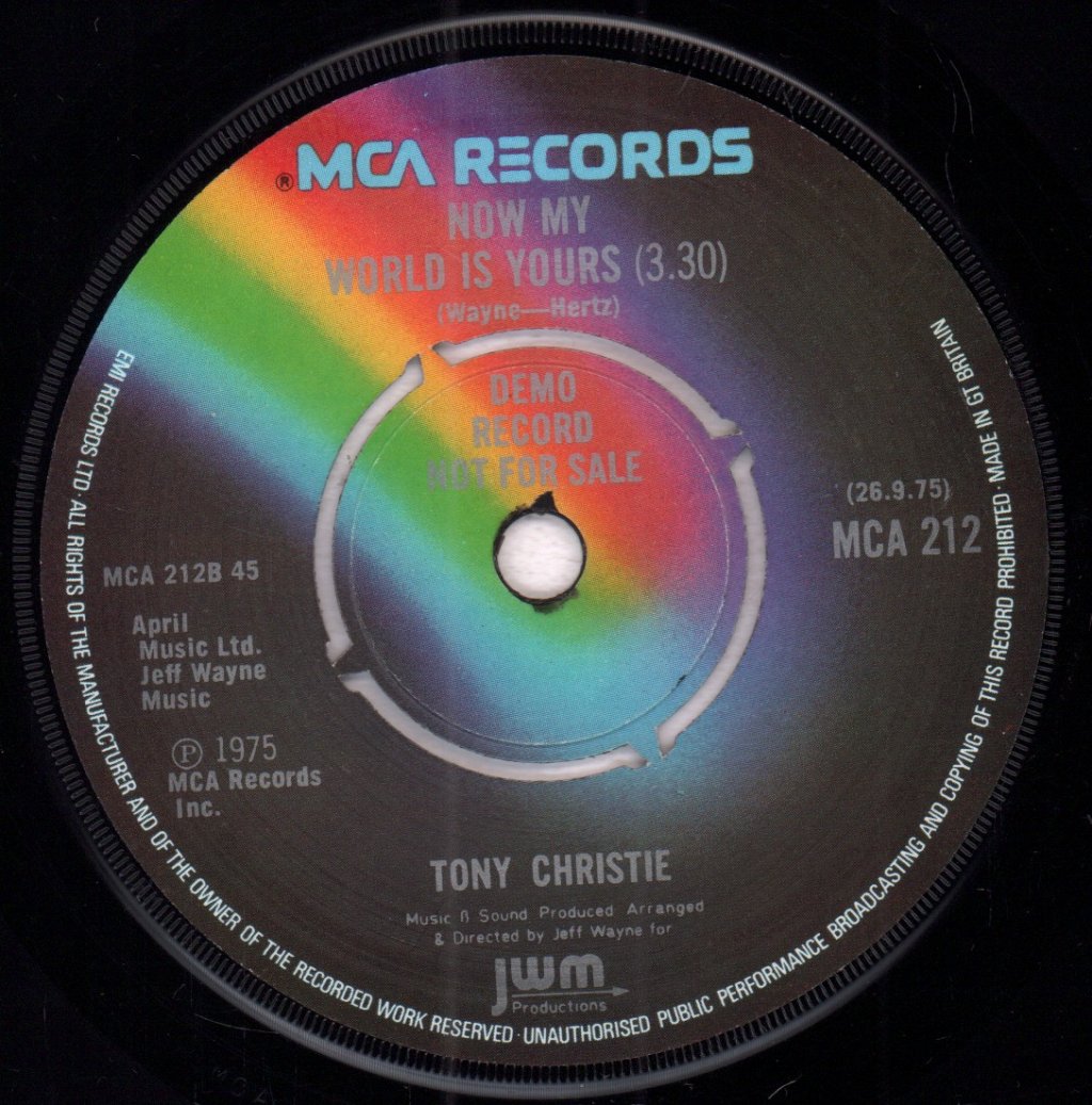 Tony Christie - Easy To Love - 7 Inch