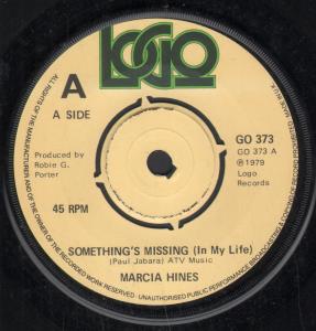 Marcia Hines - Something's Missing - 7 Inch