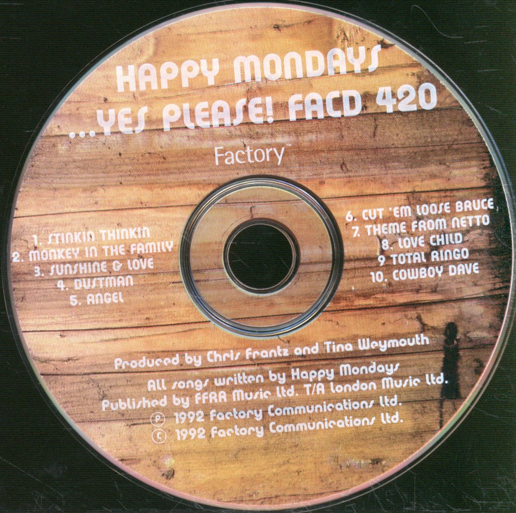 Happy Mondays - ...Yes Please! - Cd