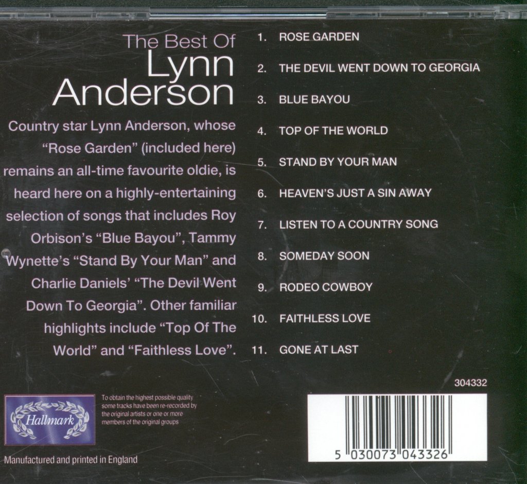 Lynn Anderson - Best Of - Cd