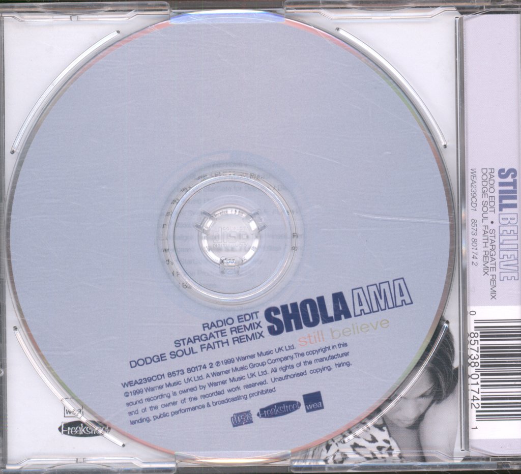 Shola Ama - Still Believe - Cd