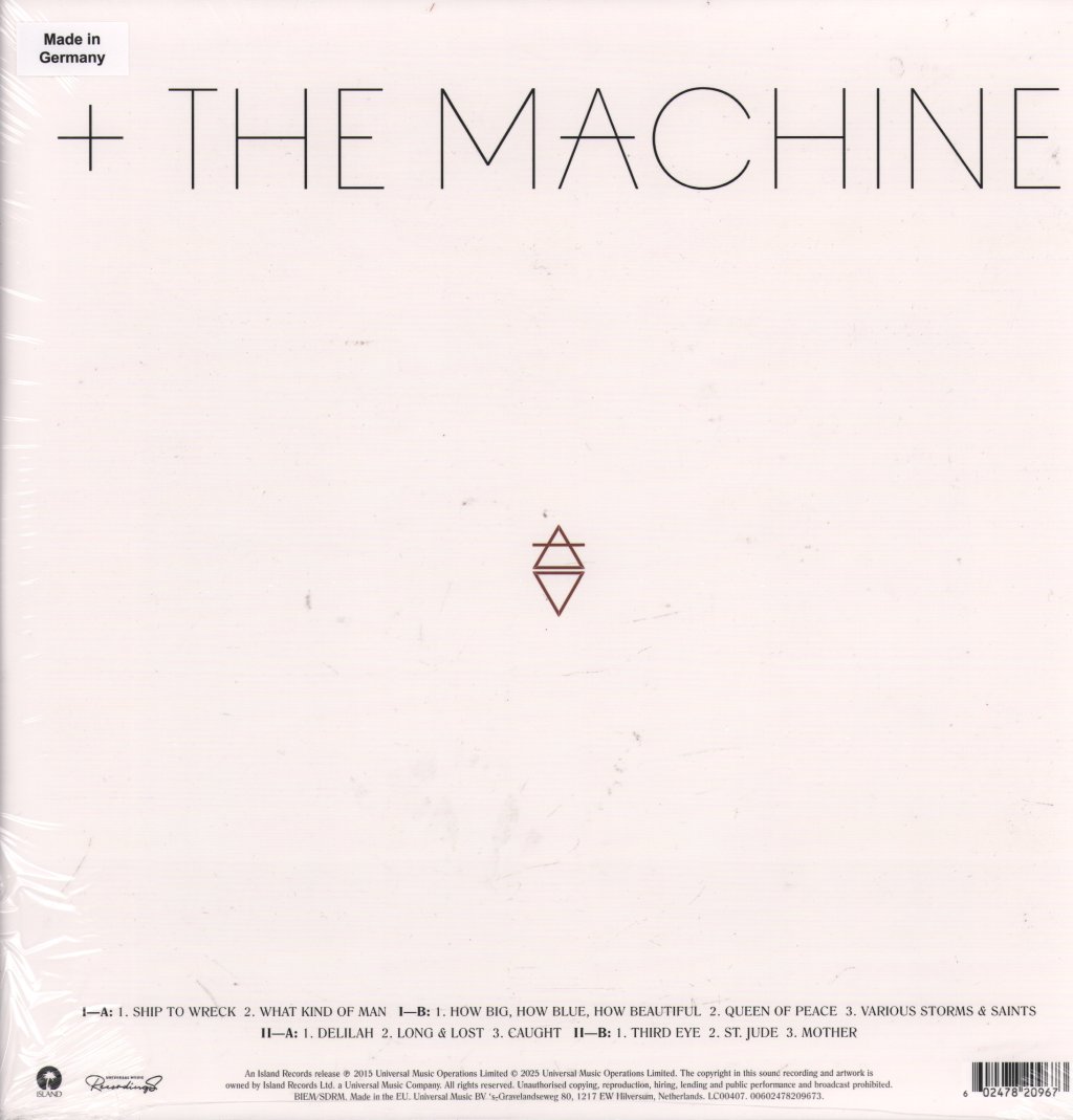 Florence And The Machine - How Big, How Blue, How Beautiful - Double Lp