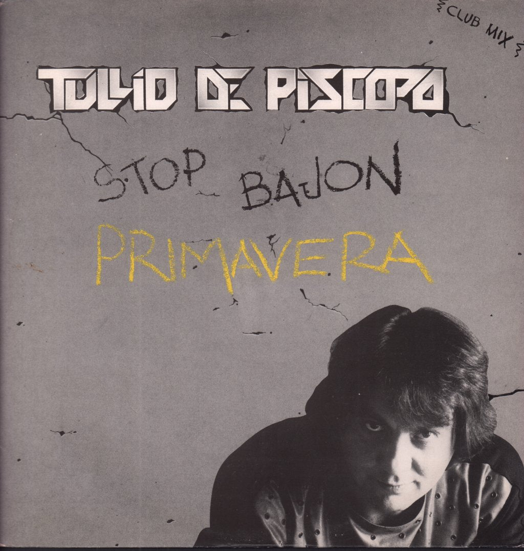 Tullio De Piscopo - Stop Bajon...primavera - 12 Inch