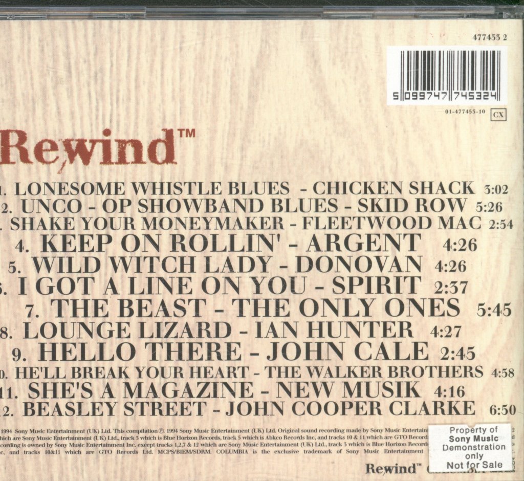 Various Artists - Rewind Highlights From The New Classic Reissue Series - Cd