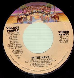 Village People - In The Navy - 7 Inch