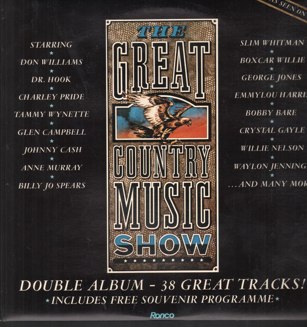 Various Artists - Great Country Music Show - Double Lp
