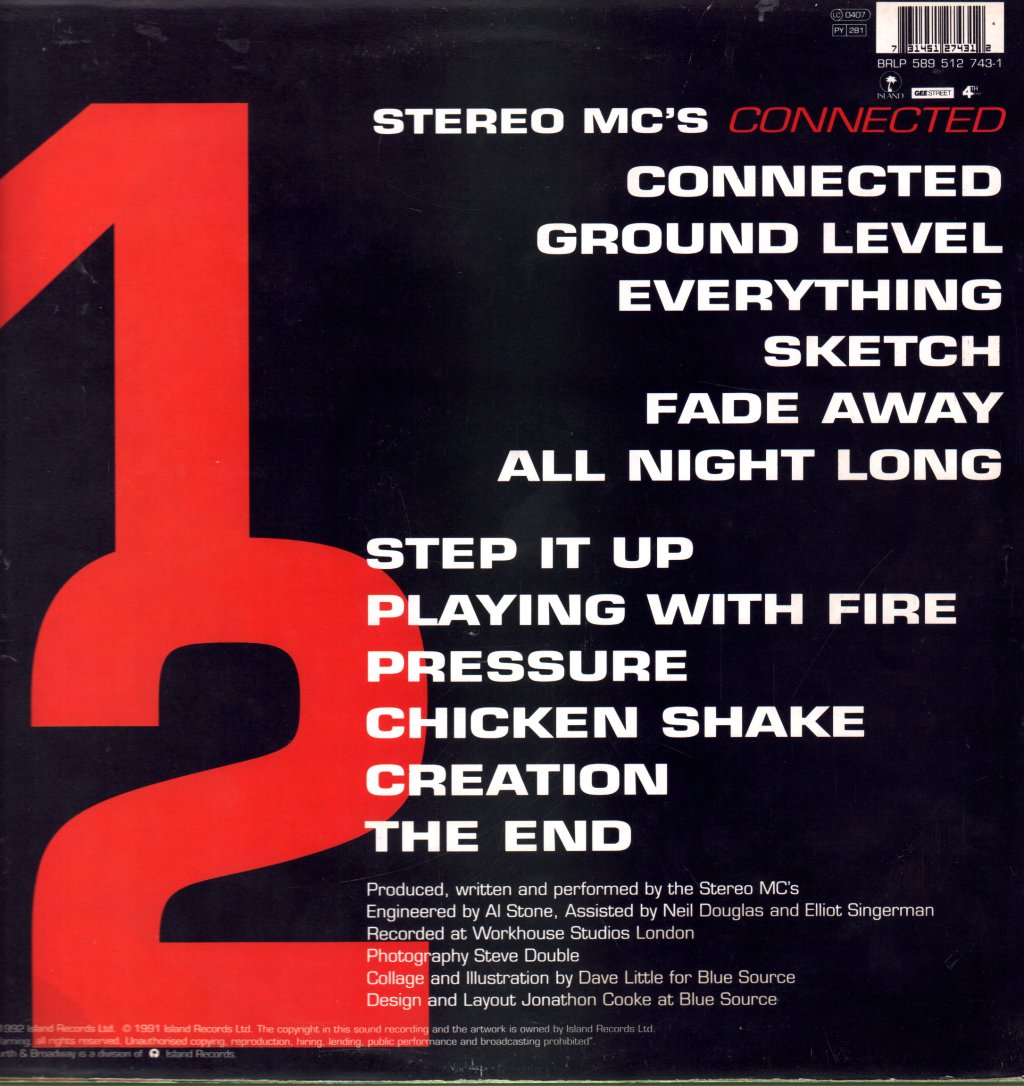 Stereo Mc's - Connected - Lp