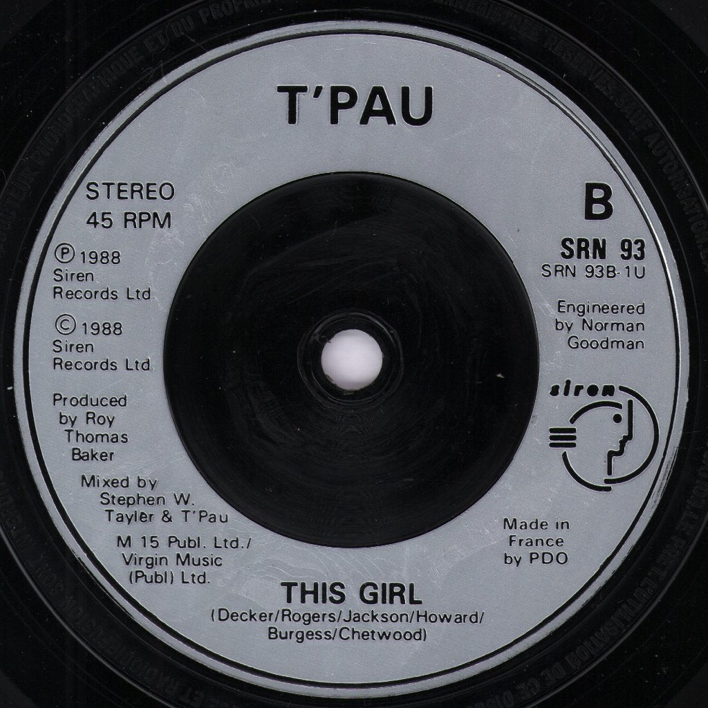T'PAU - Secret Garden - 7 Inch