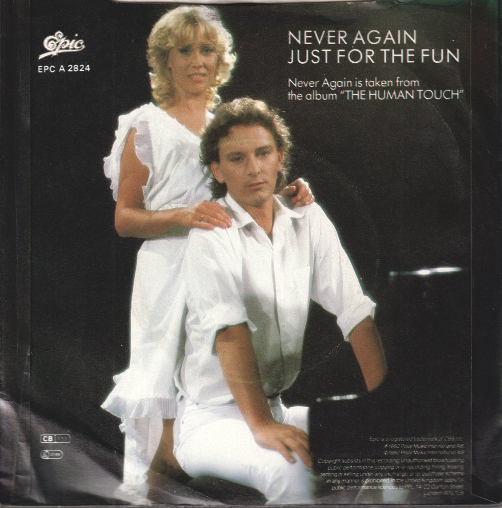 Tomas Ledin And Agnetha - Never Again - 7 Inch