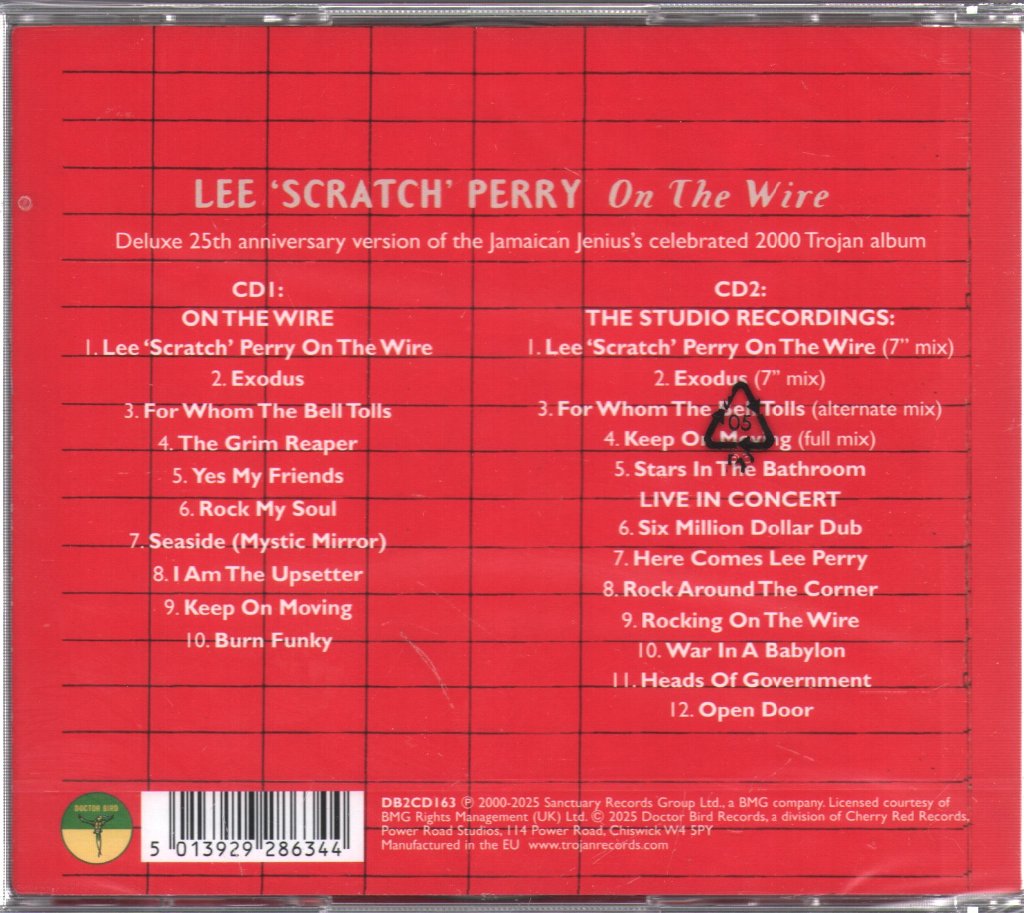 Lee Scratch Perry - On the Wire - Double Cd