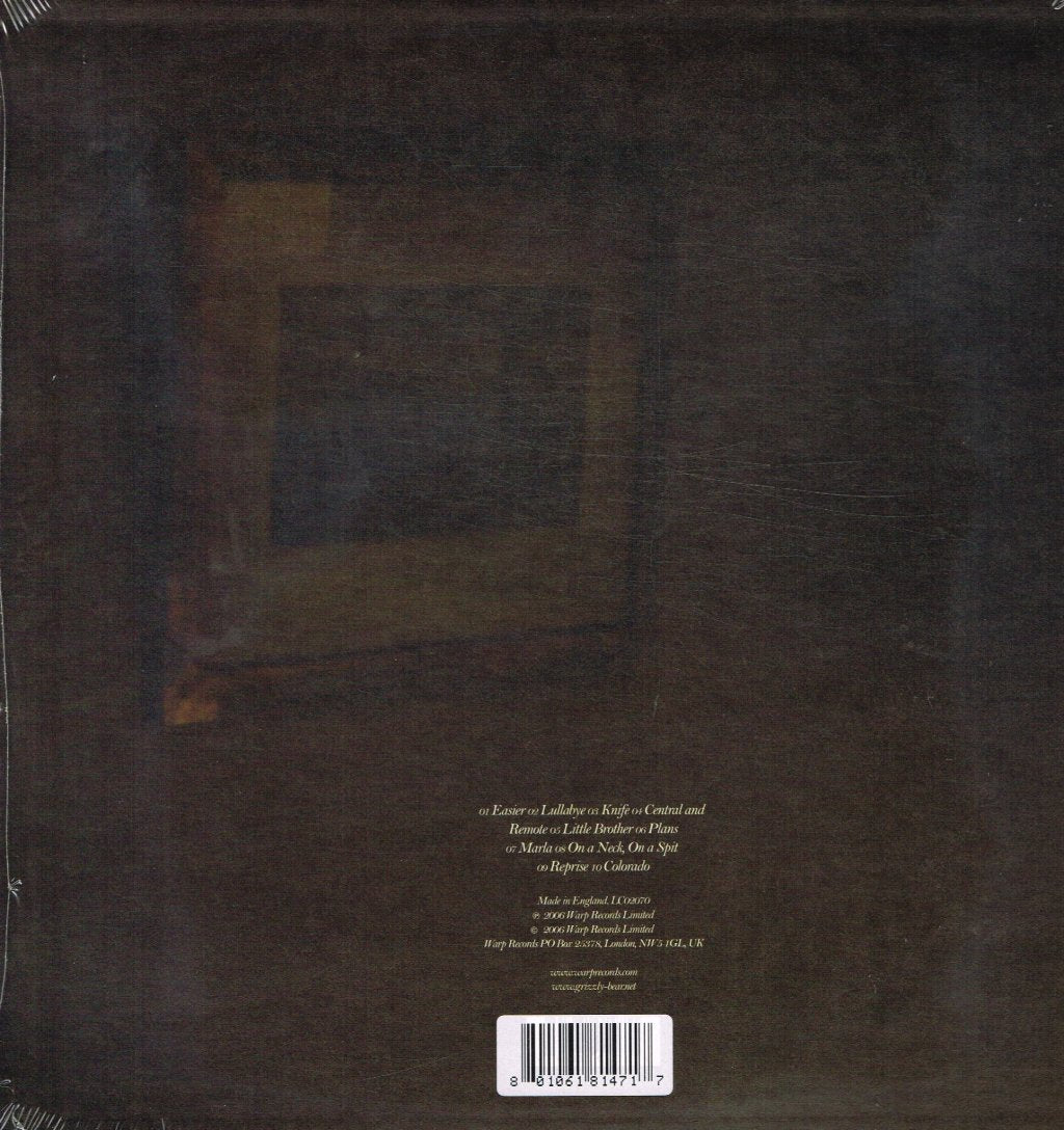 Grizzly Bear - Yellow House - Double Lp
