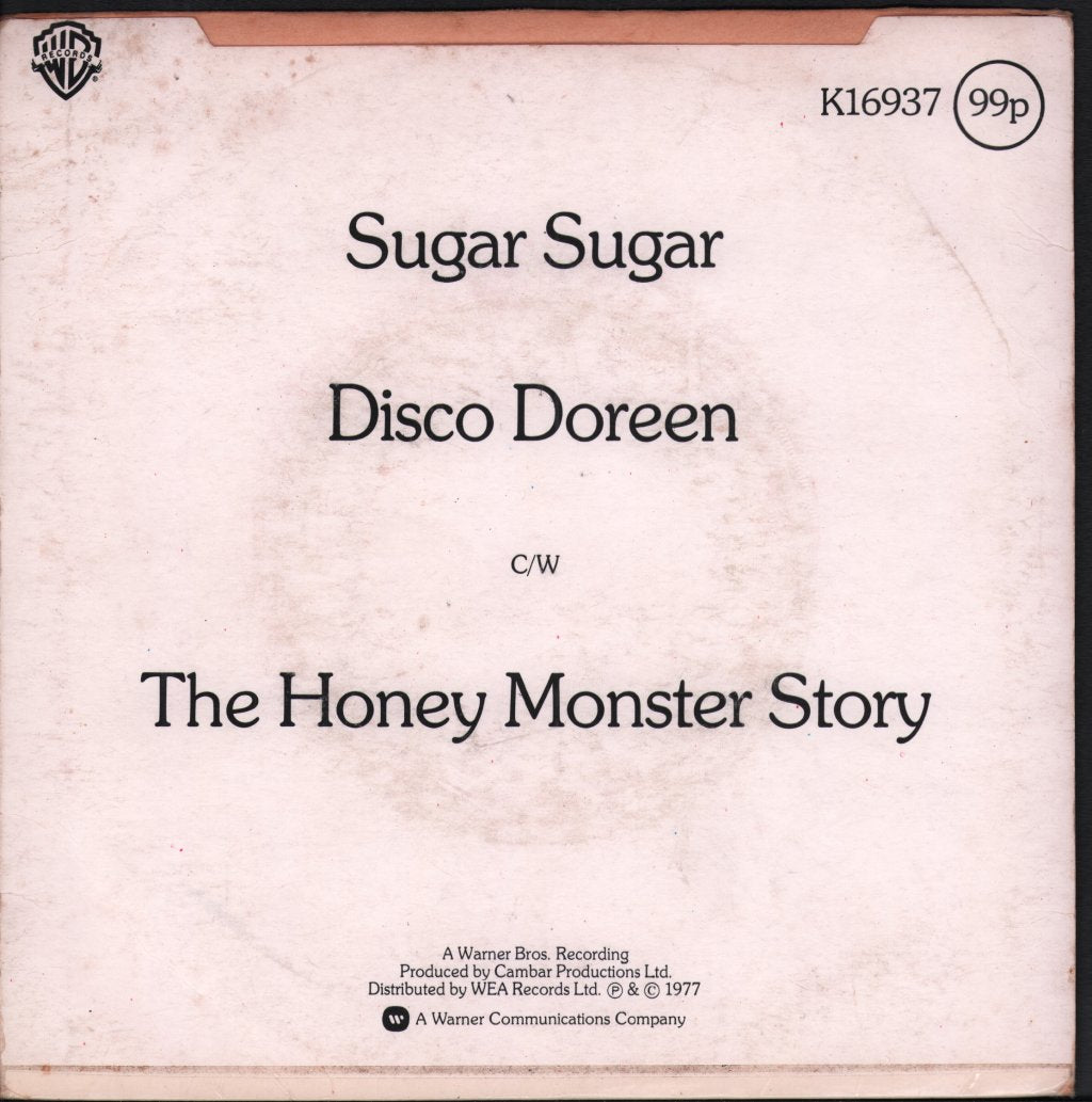 Honey Monster - Sugar Sugar - 7 Inch