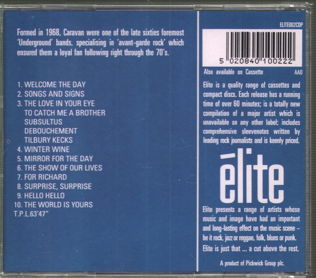Caravan - Songs And Signs - Cd