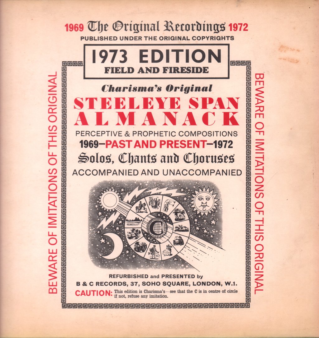 Steeleye Span - Almanack - Lp