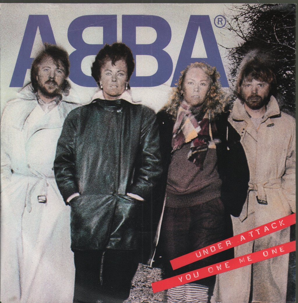 ABBA - Under Attack / You Owe Me One - 7 Inch