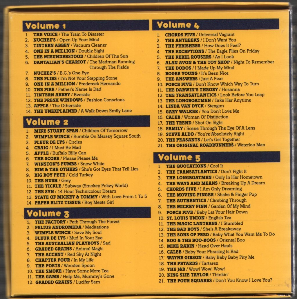 Various Artists - Chocolate Soup For Diabetics Volumes 1-5 - Cd Set
