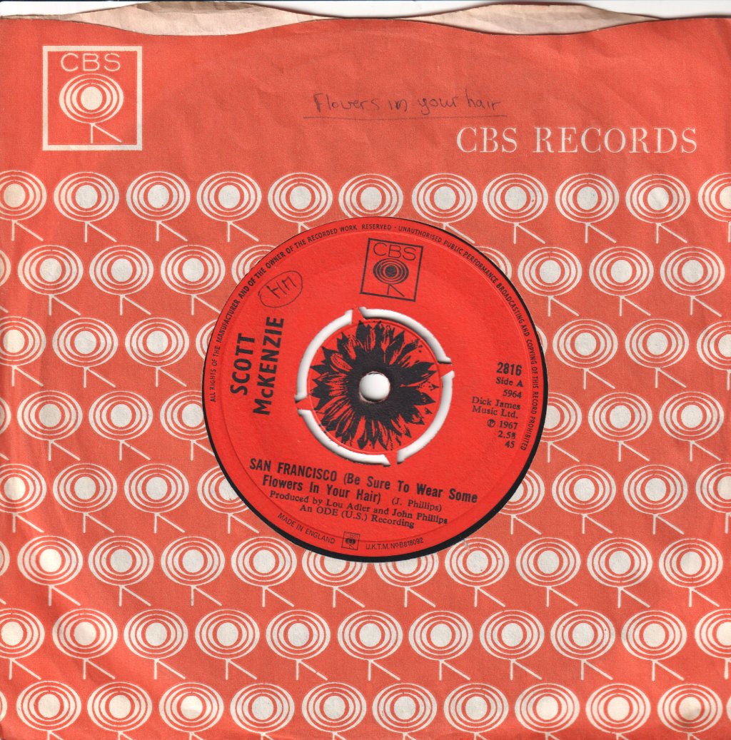 Scott McKenzie - San Francisco - 7 Inch