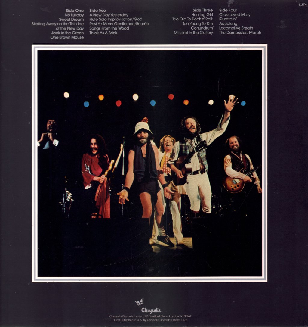 Jethro Tull - Bursting Out - Double Lp