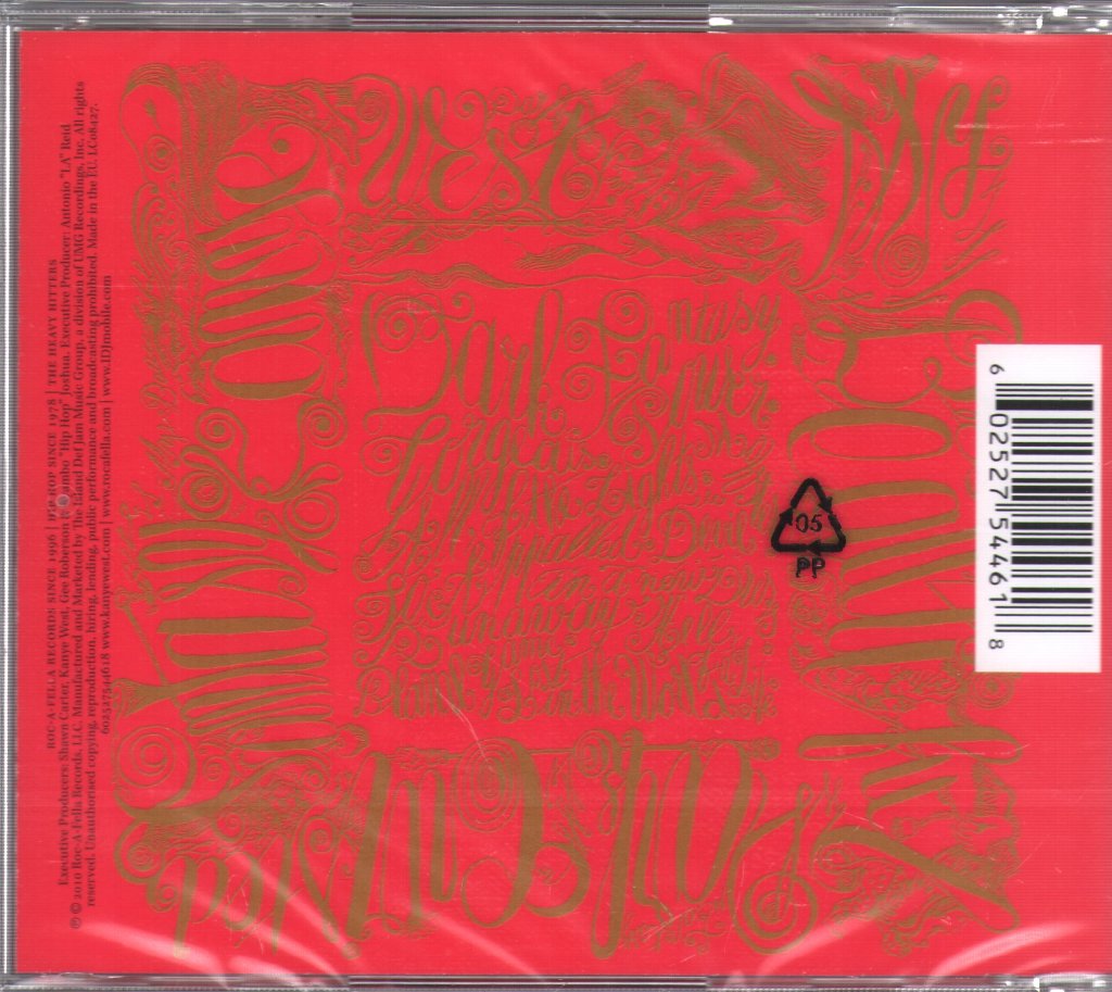Kanye West - My Beautiful Dark Twisted Fantasy - Cd