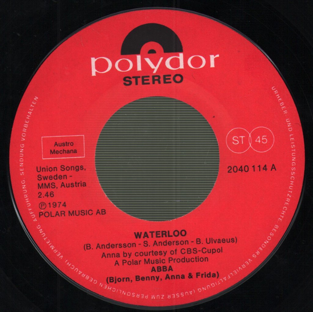 ABBA - Waterloo - 7 Inch