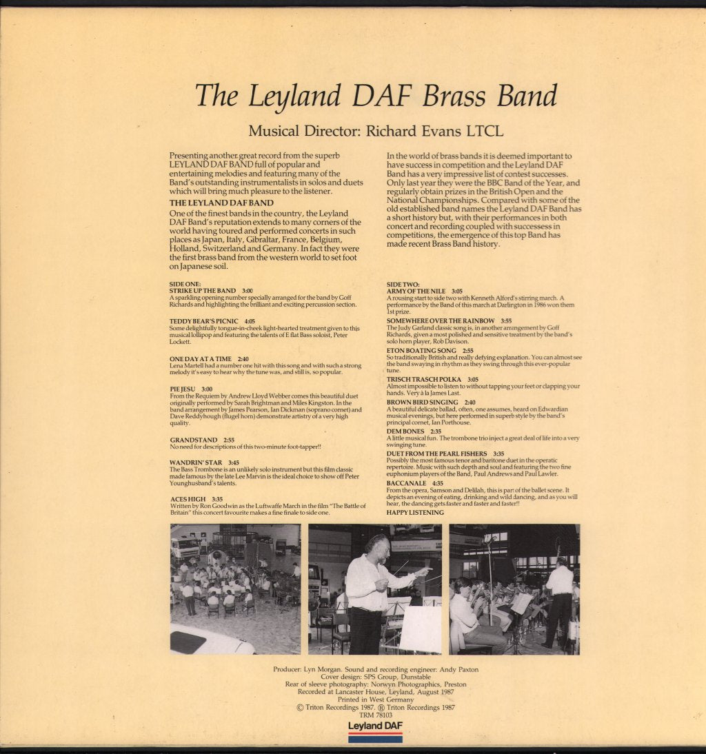 Leyland Daf Brass Band - Strike Up The Band - Lp