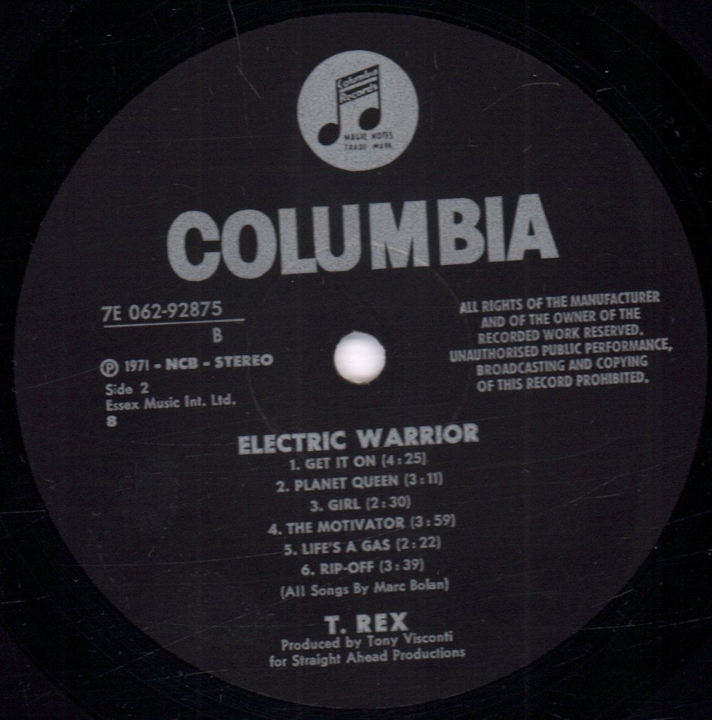 T. Rex - Electric Warrior - Lp